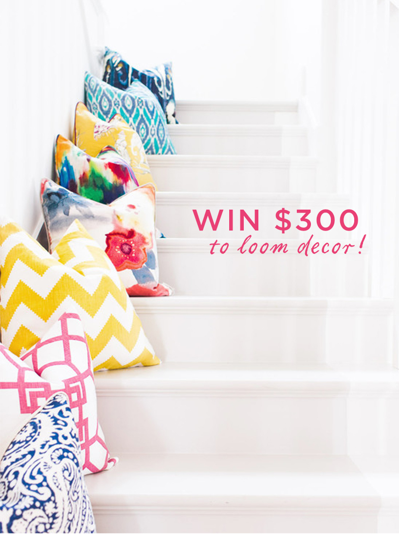 Loom Decor and a Major Giveaway!